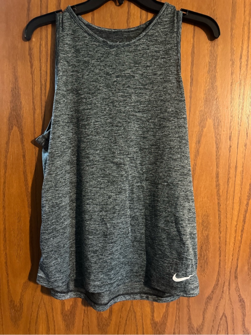 Nike Women’s Heather Gray Athletic Skirt with White Swoosh
